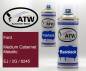 Preview: Ford, Medium Cabernet Metallic, EJ / 2G / 6245: 400ml Sprühdose + 400ml Klarlack - Set, von ATW Autoteile West.